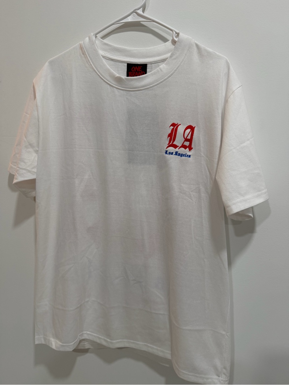 Los Angeles LA Short Sleeve Graphic Tee - White